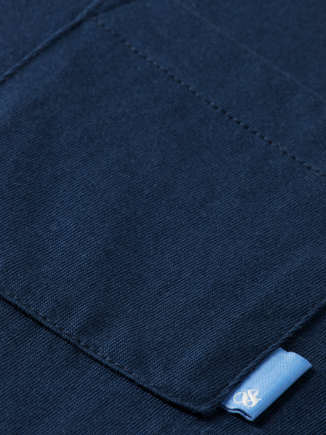 Scotch Shrunk Navy Classic Pocket Tee 180475