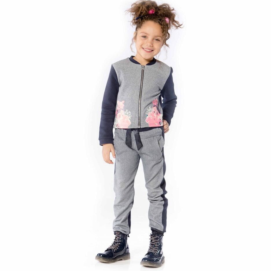 Deux Par Deux Printed Pants G21-481