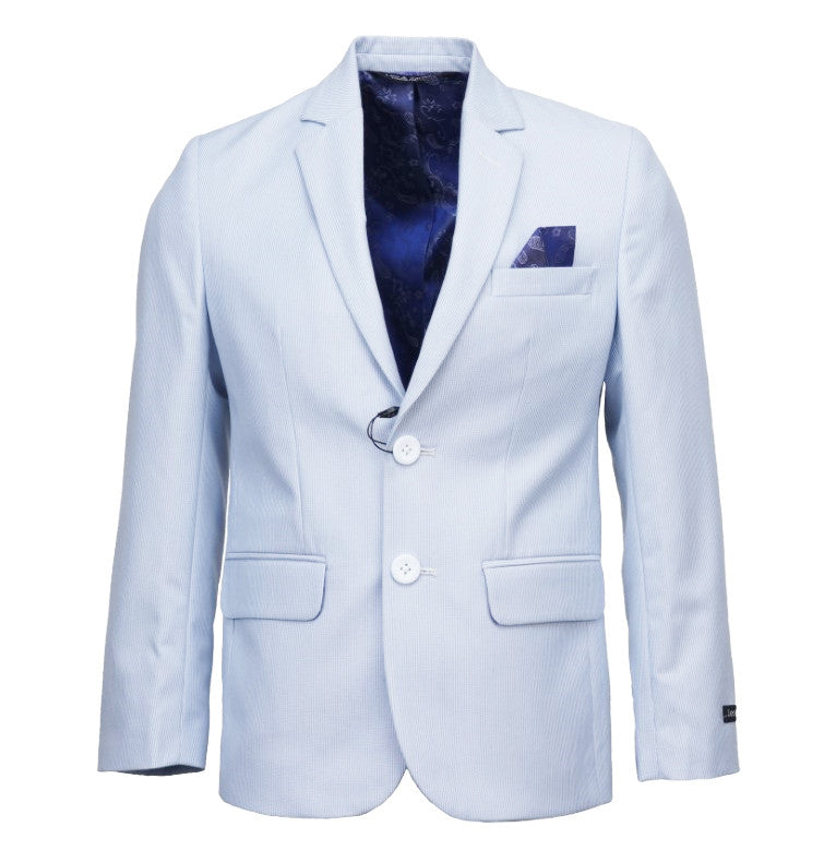 Leo & Zachary Blazer - Railroad Stripe