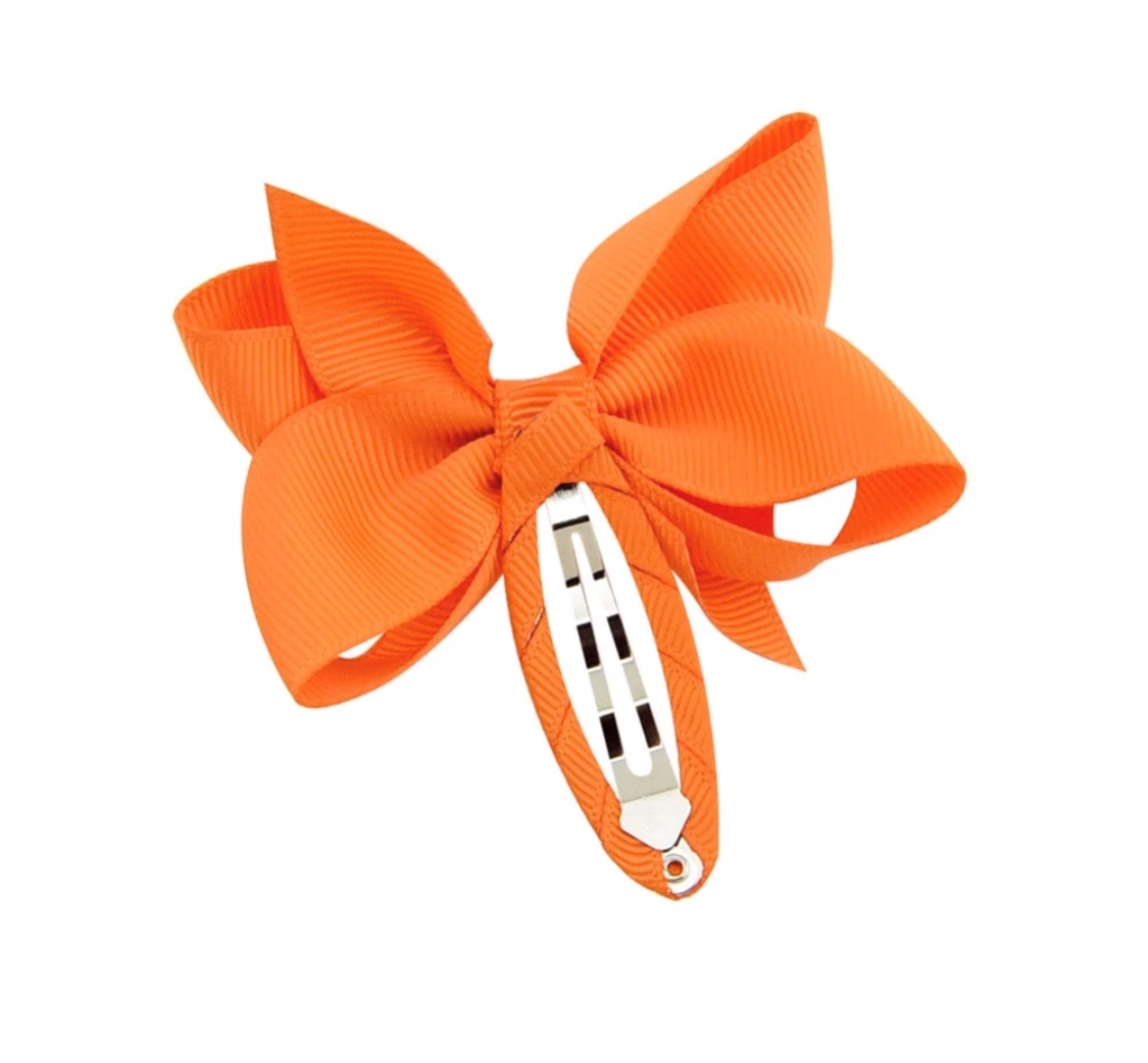 Bow Oval Bow Clip