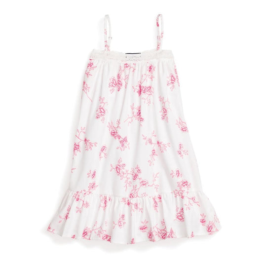 PETITE PLUME English Rose Floral Lily Nightgown 