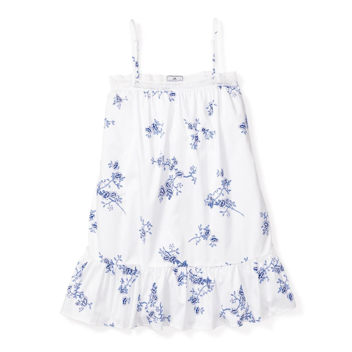 PETITE PLUME Indigo Floral Lily Nightgown 