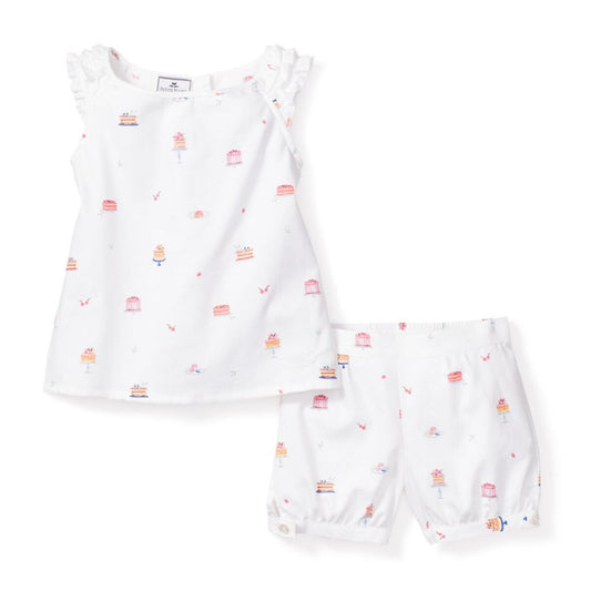 PETITE PLUME Girls Short Pajama Set 