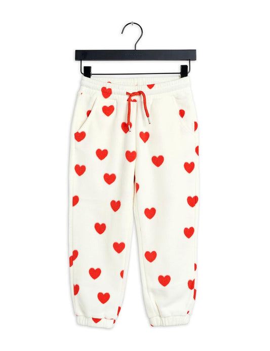 MINI RODINI Hearts Fleece Pants 2171013111 