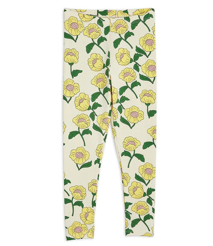 MINI RODINI Flowers Leggings 2323010423