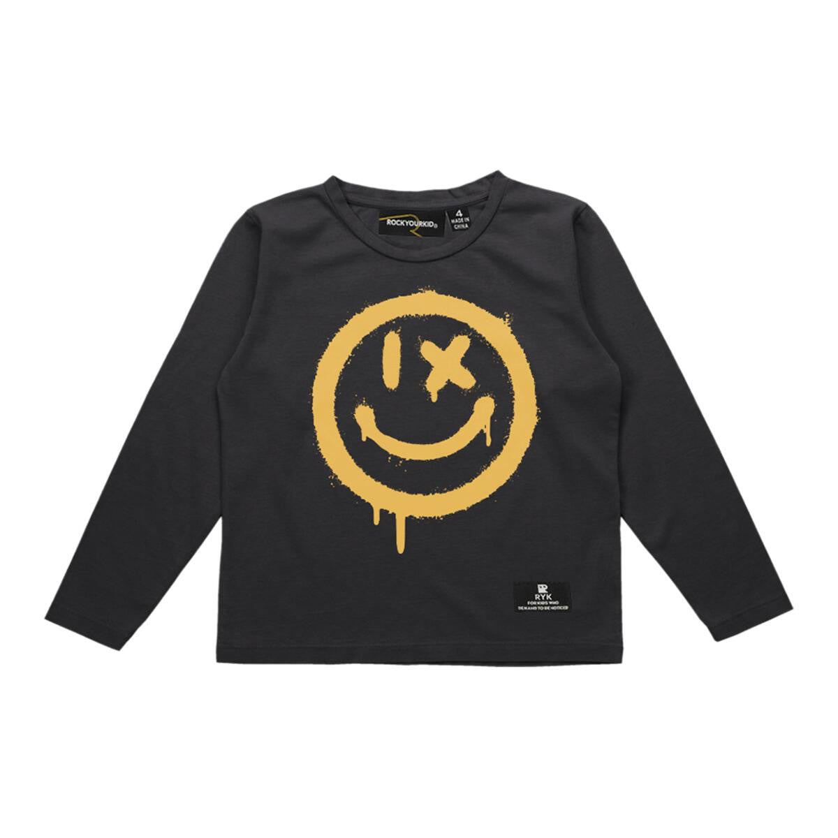 ROCK YOUR BABY Smiley Top (TBT23145-SM)