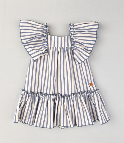 COCOTE Blue Striped Dress 01-42137