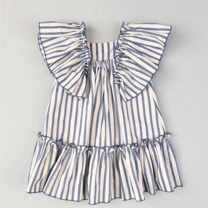 COCOTE Blue Striped Dress 01-42137