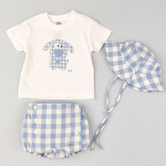 COCOTE Blue Check Set 03-42204