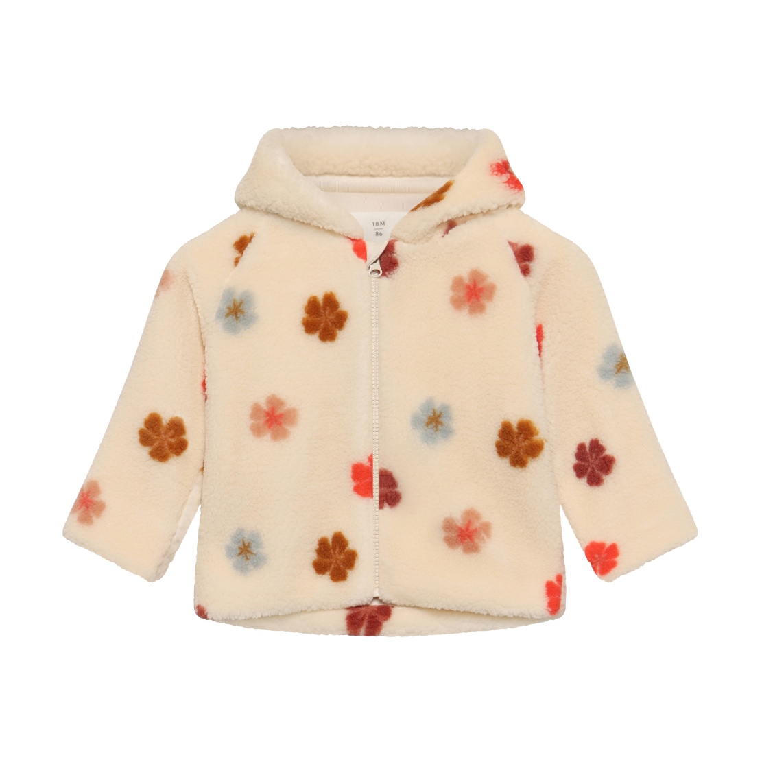 Minymo Floral Teddy Jacket 114100