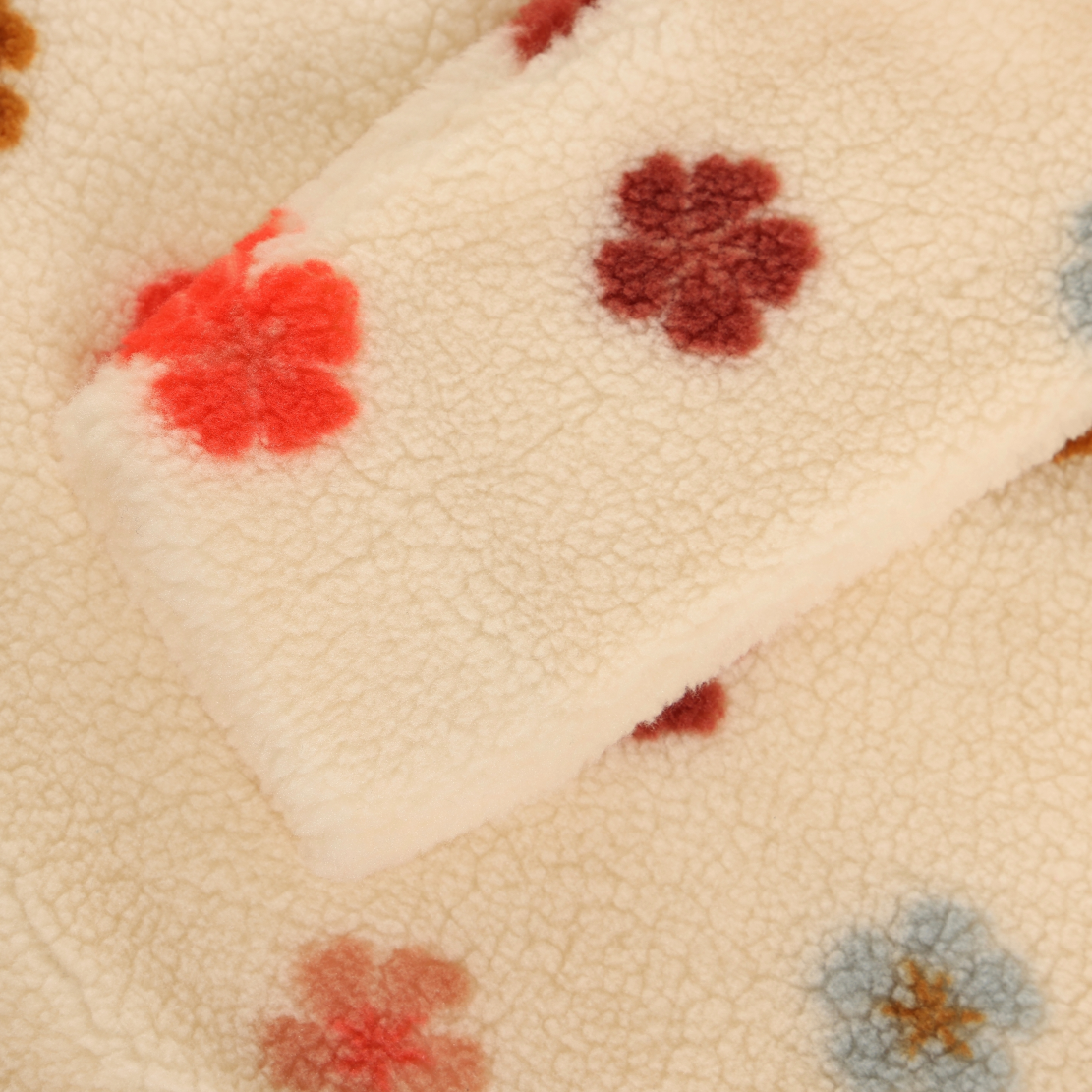 Minymo Floral Teddy Jacket 114100