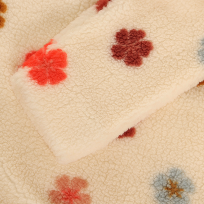 Minymo Floral Teddy Jacket 114100