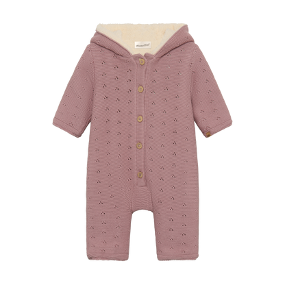 Minymo Knitted Teddy Coverall 114157