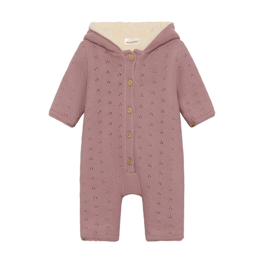 Minymo Knitted Teddy Coverall 114157