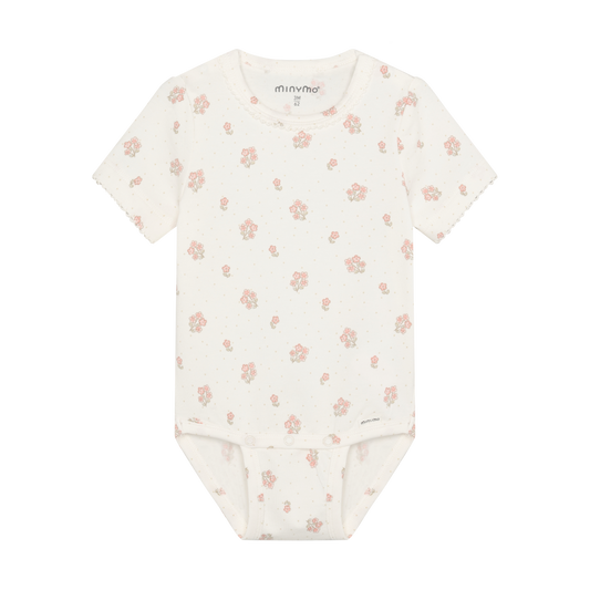 Minymo Floral Bodysuit 114302