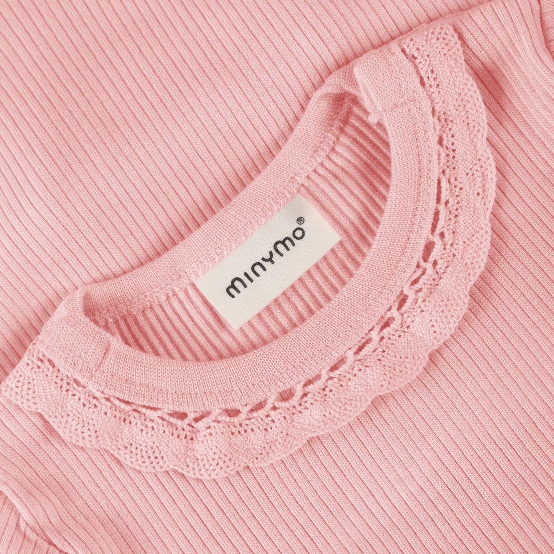 Minymo Ribbed Bodysuit 114345-5029