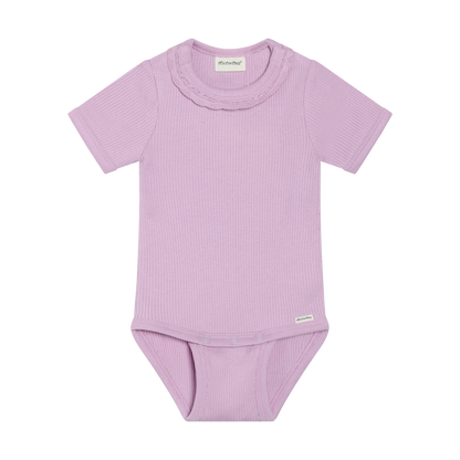 Minymo Ribbed Bodysuit 114345-6236