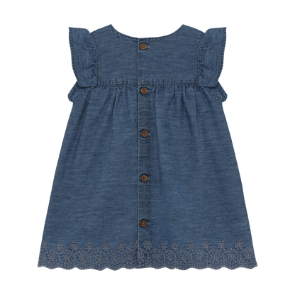 Minymo Chambray Dress 114357