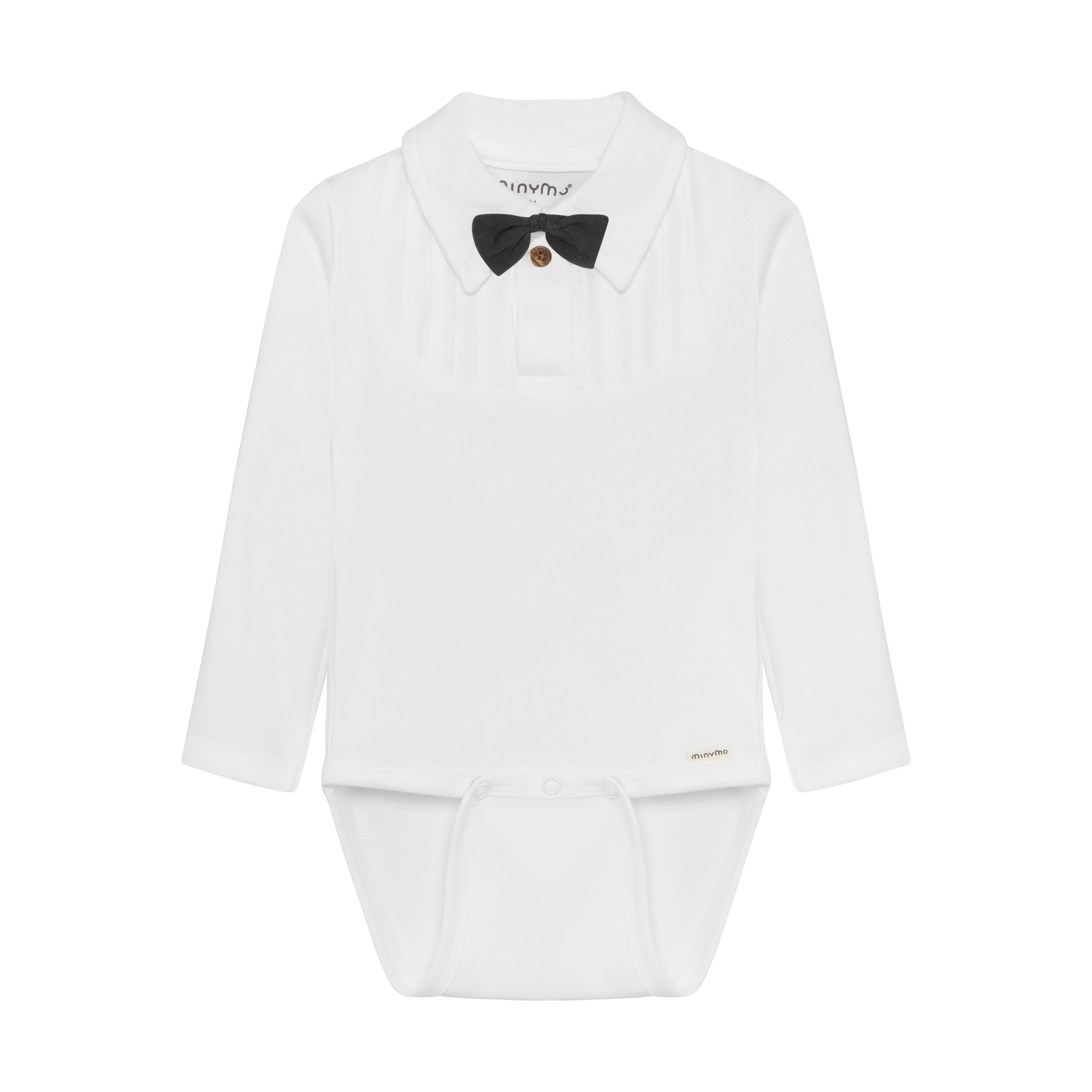 Minymo Boys Bodysuit with Bowtie 114388