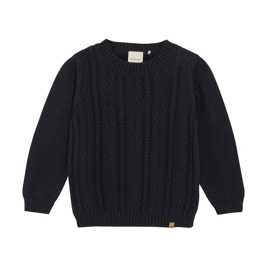 Minymo Navy Sweater 133739