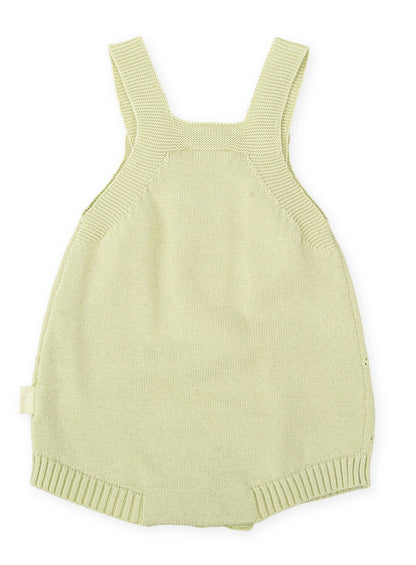 Tutto Piccolo Green Knitted Romper 1450S26 G06