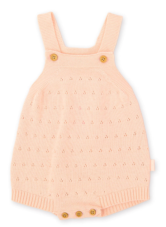 Tutto Piccolo Pink Knitted Romper 1450S26 P03