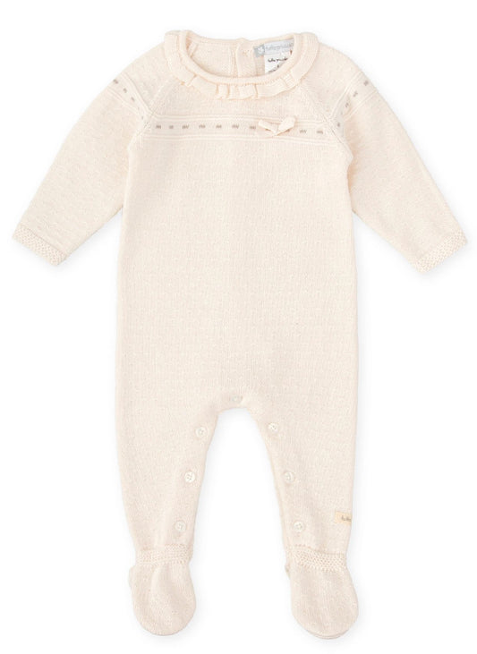Tutto Piccolo Knitted Footie 1460W25