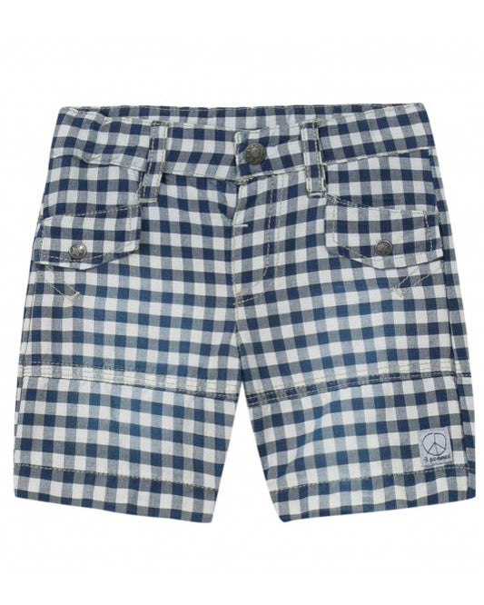 3Pommes checkered shorts.