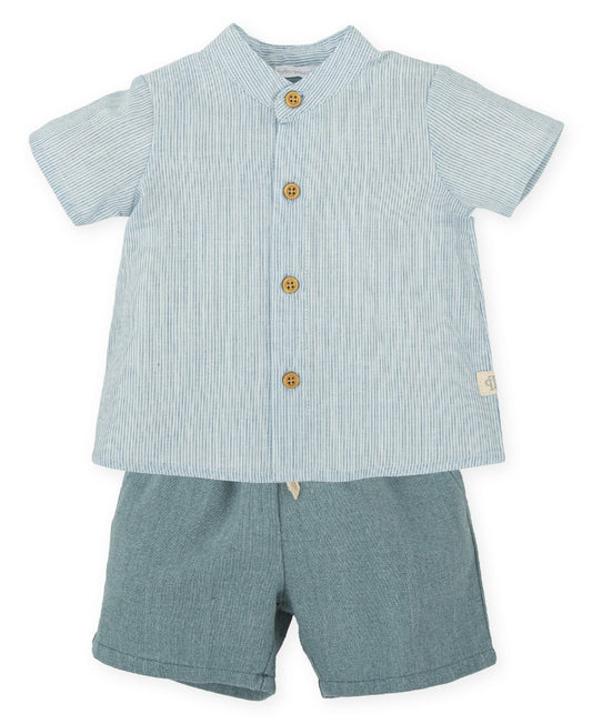 Tutto Piccolo Sirt and Shorts Set 1704S26