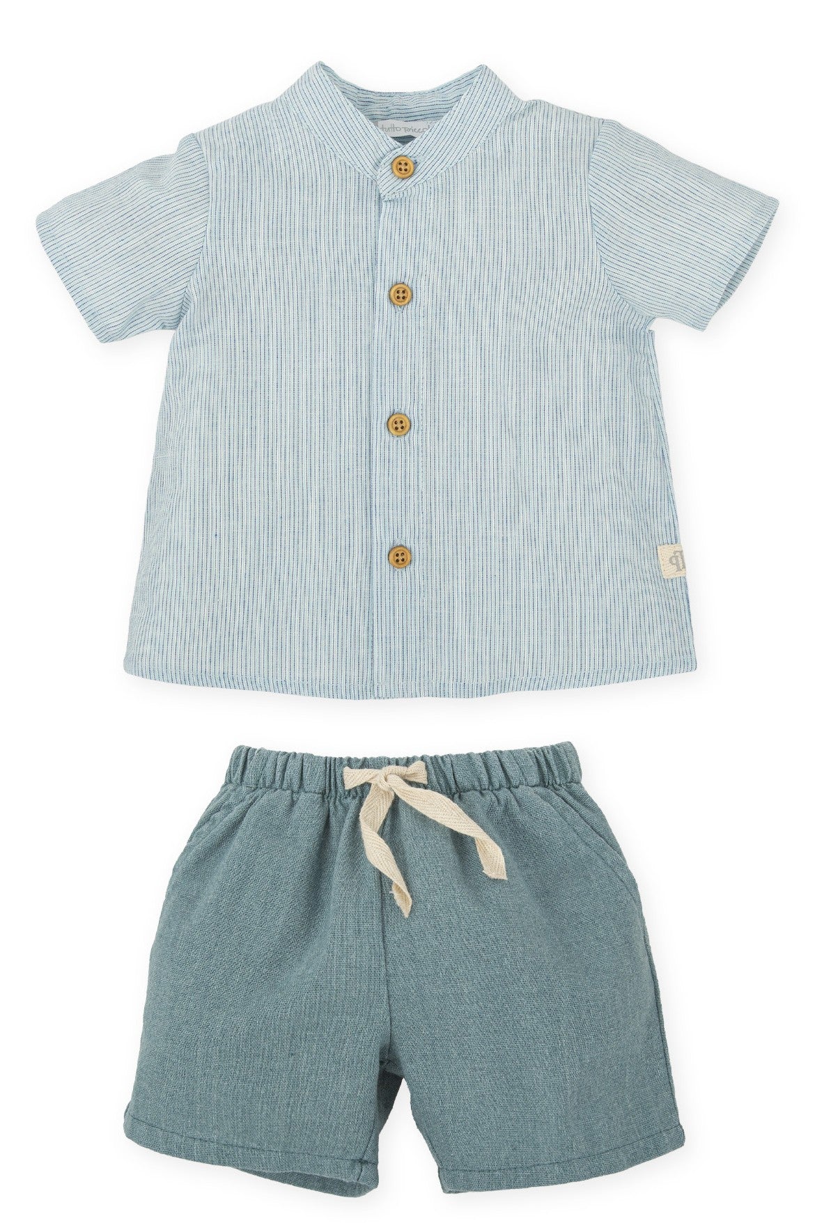 Tutto Piccolo Sirt and Shorts Set 1704S26