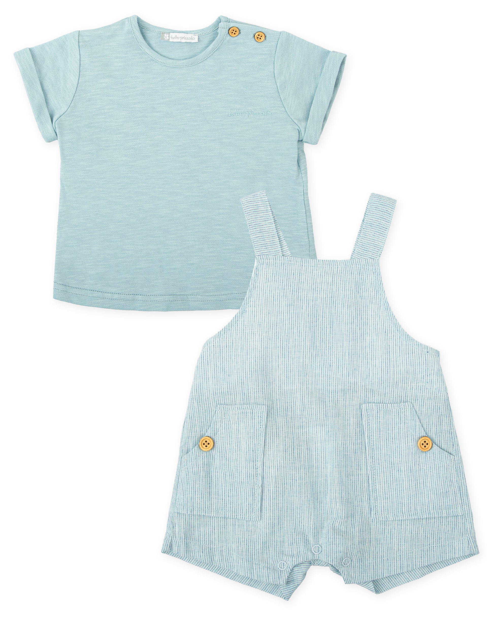 Tutto Piccolo Top & Overalls 1772S26