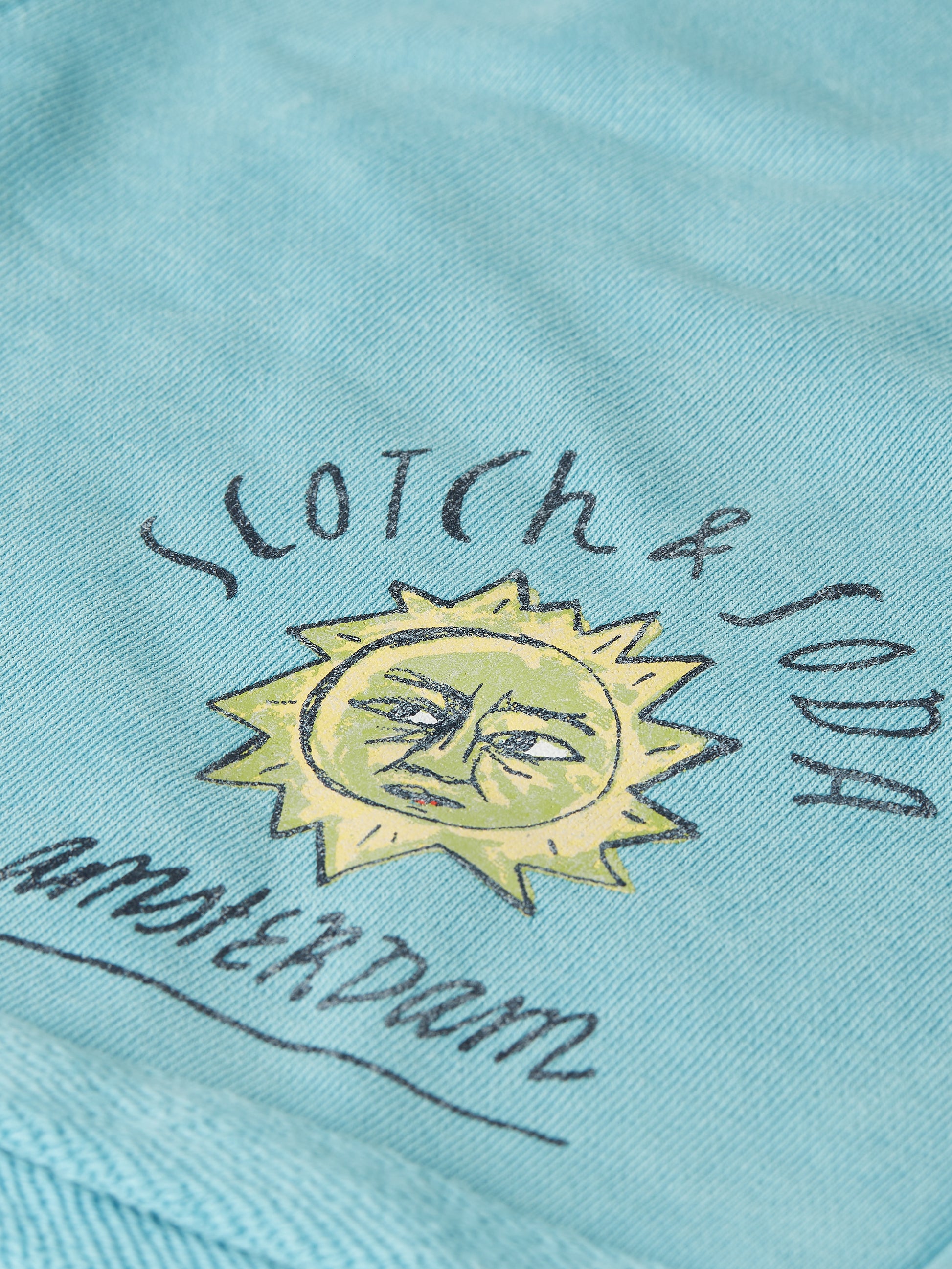 Scotch Shrunk Blue Sweat shorts 181955 - 420