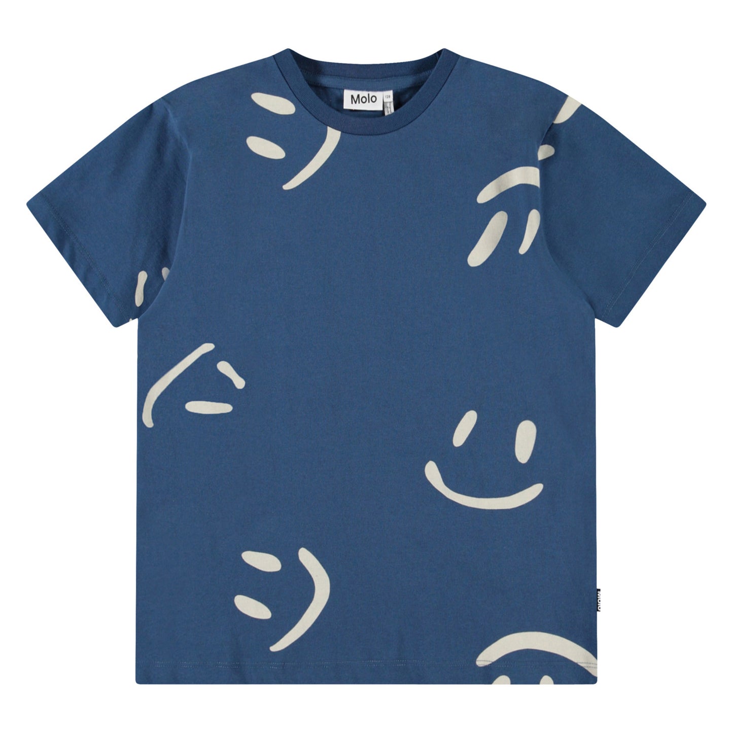 MOLO Riley Top - Big Smiles blue