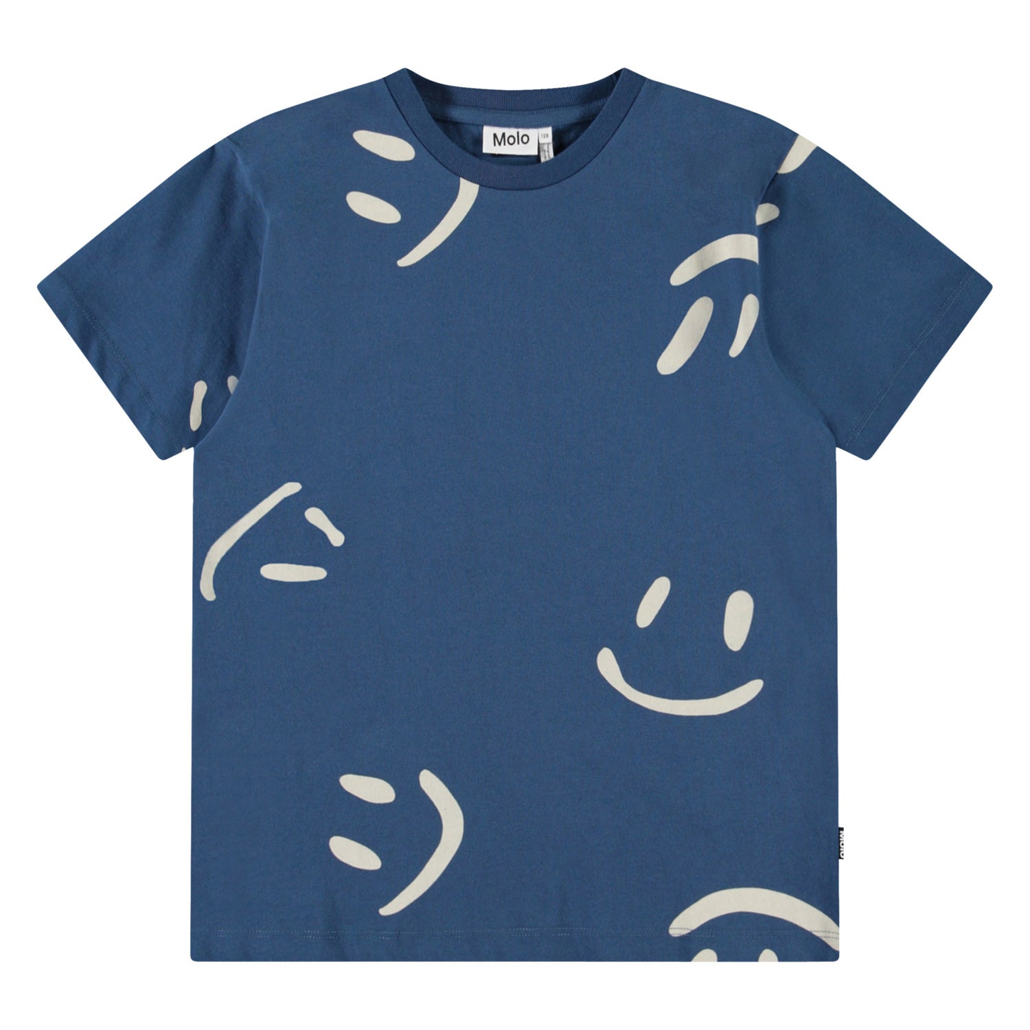 MOLO Riley Top - Big Smiles blue
