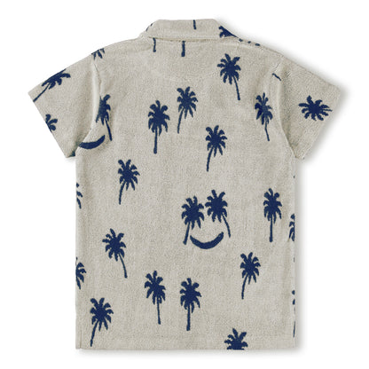 MOLO Boys Randel Top - Palm Blue