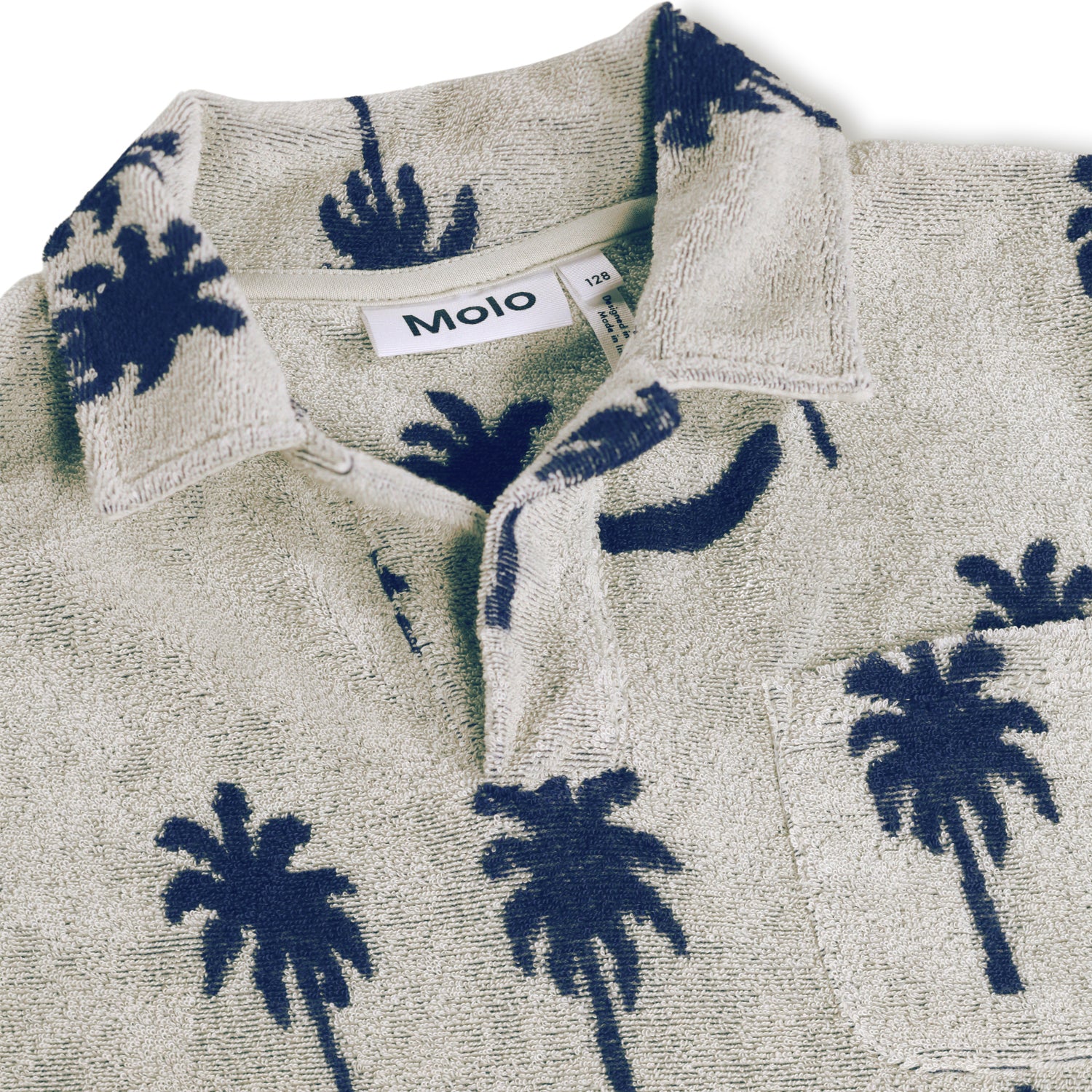 MOLO Boys Randel Top - Palm Blue