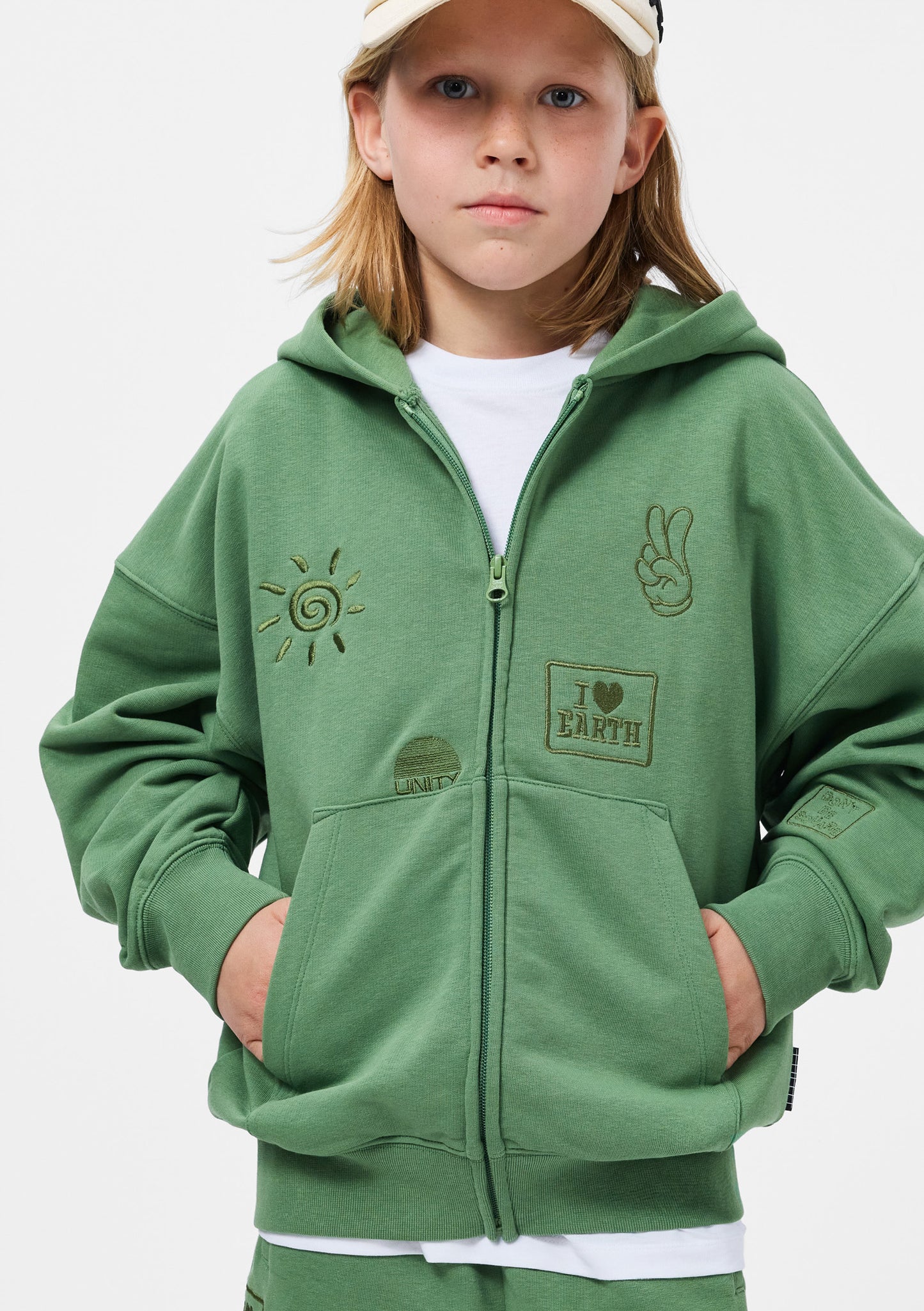 MOLO Marley Hoodie - Groovy Green