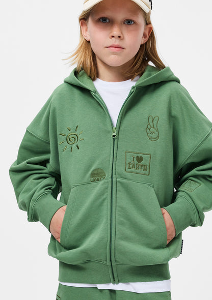 MOLO Marley Hoodie - Groovy Green