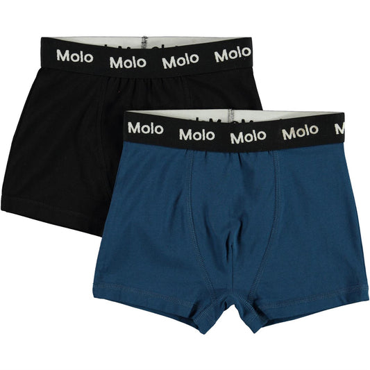 MOLO Justin Boxers 2pk. - Black sea (1W21Q202-8416)