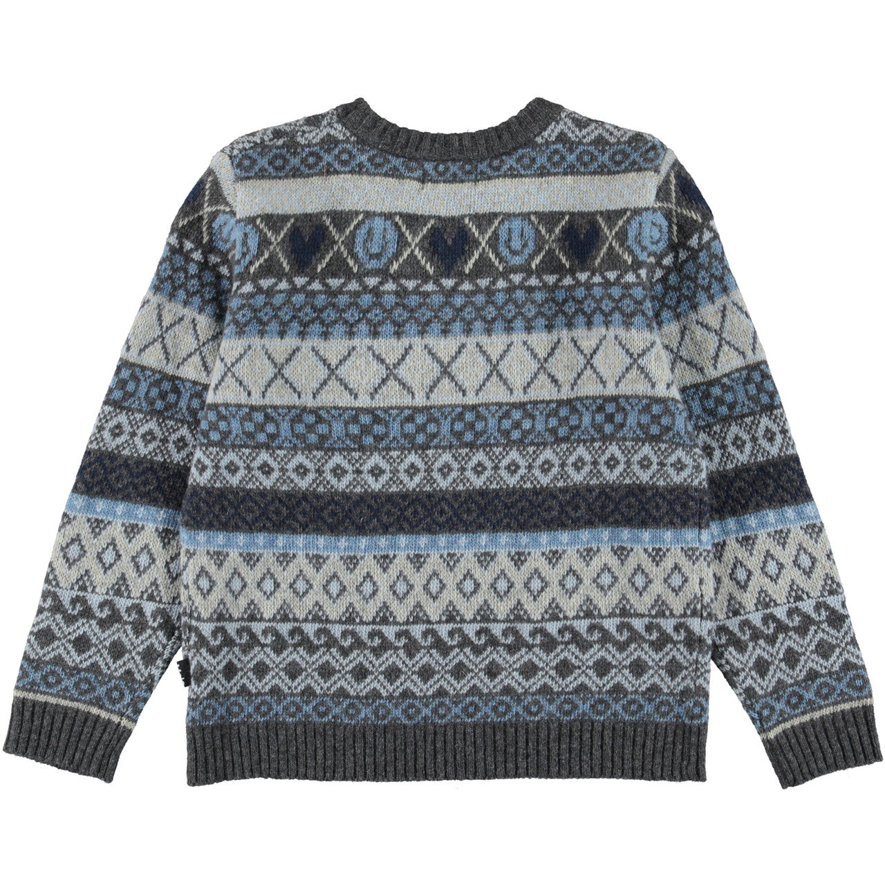 MOLO Barri Sweater - Blue and Grey (1W22K205-8631)