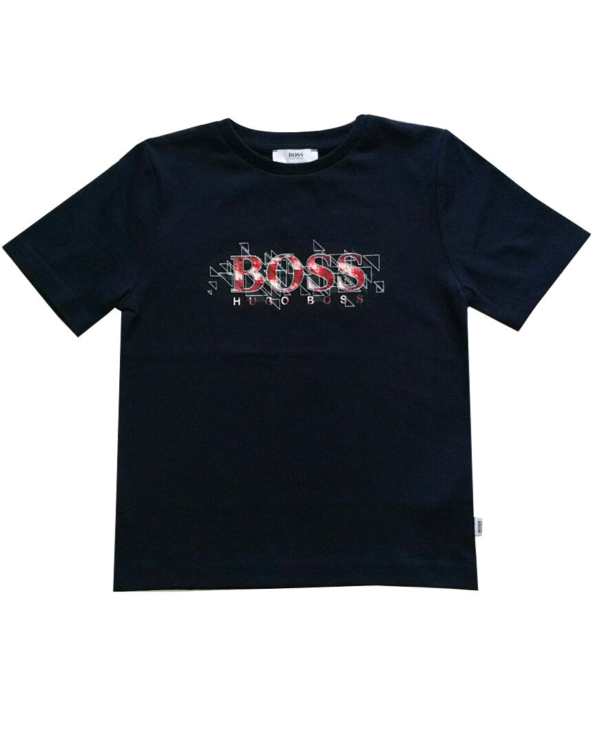 BOSS logo tee.