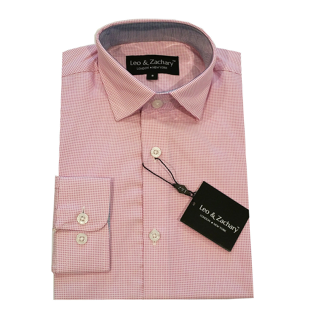 Leo & Zachary Mulberry Shirt