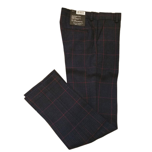 Leo & Zachary Plaid Dress Pants