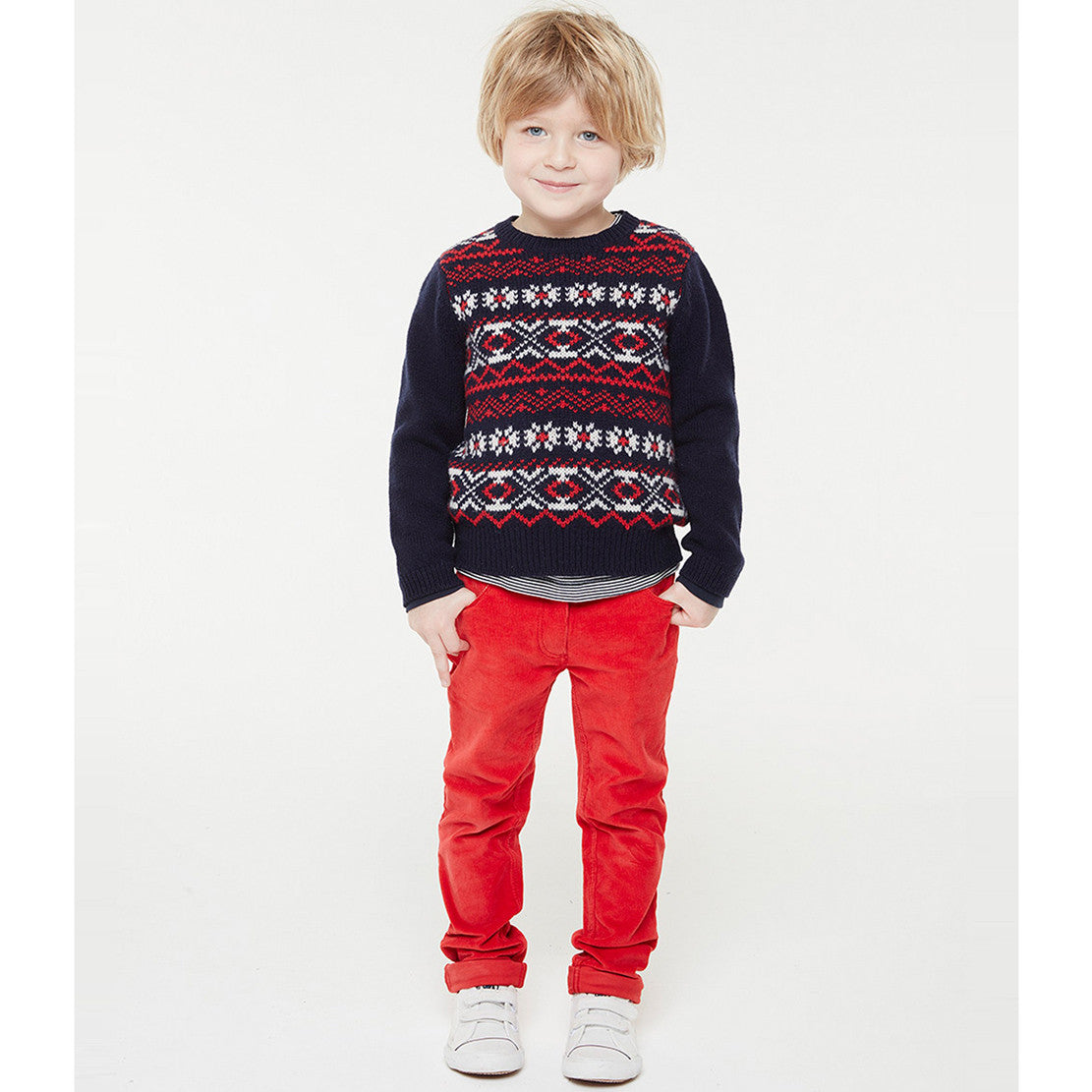 Petit Bateau Red Pants 21030 