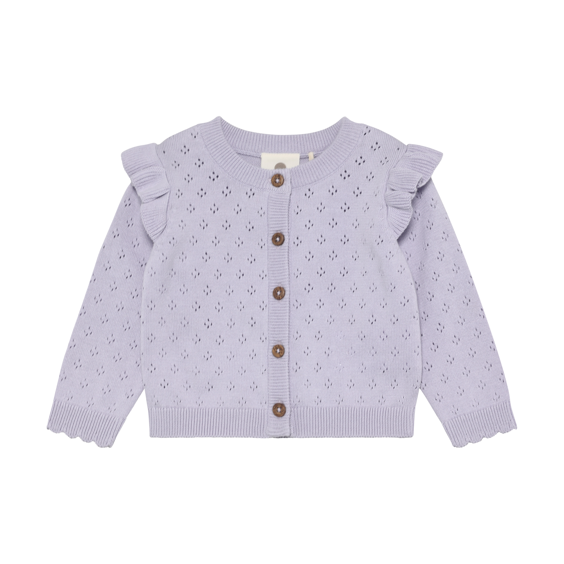 En Fant Girls Lavender Cardigan 210402-6111