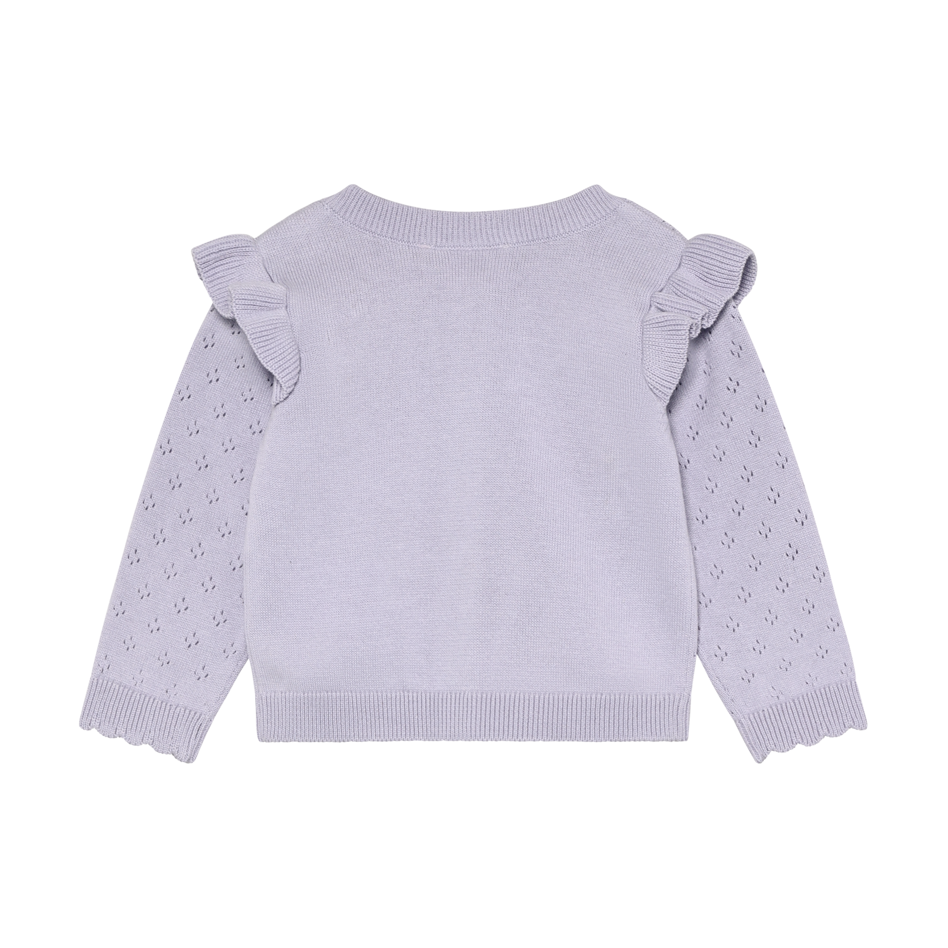En Fant Girls Lavender Cardigan 210402-6111