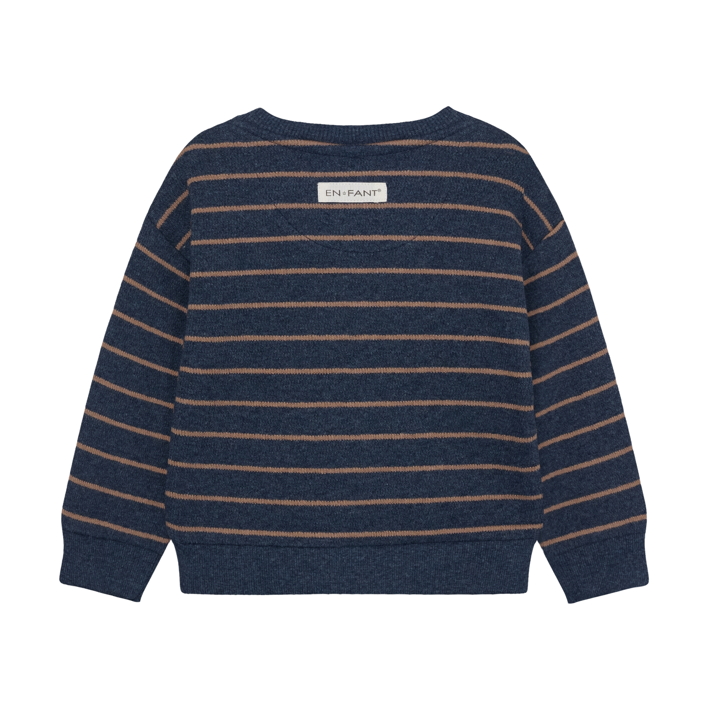 En Fant Navy Striped Top 215439
