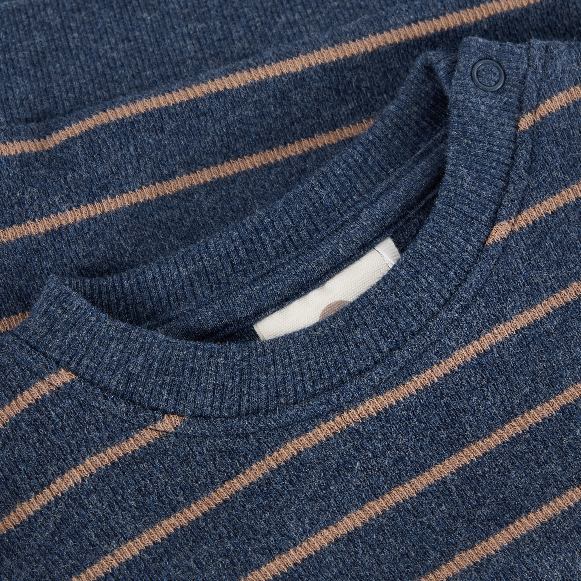 En Fant Navy Striped Top 215439