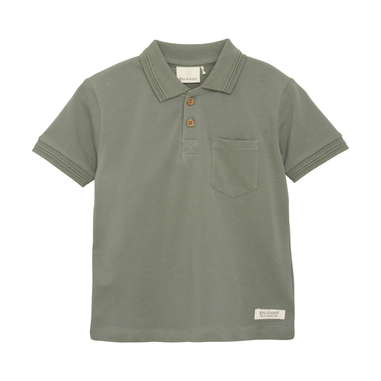 En Fant Boys Green Polo 230400-9212