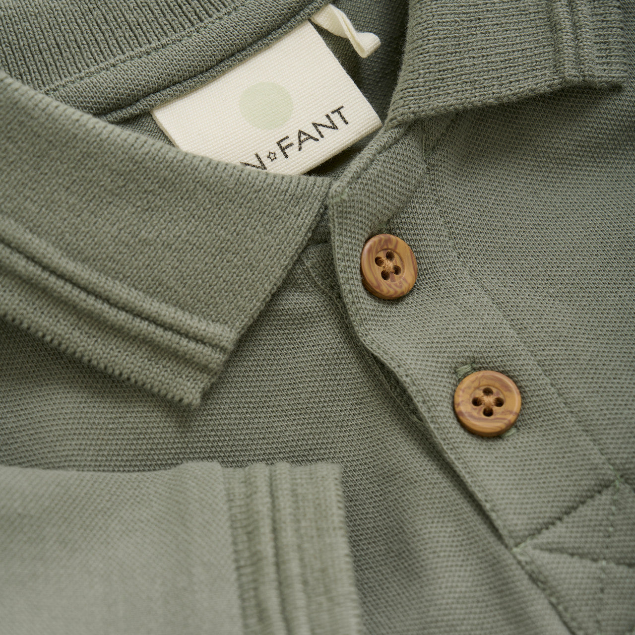 En Fant Boys Green Polo 230400-9212